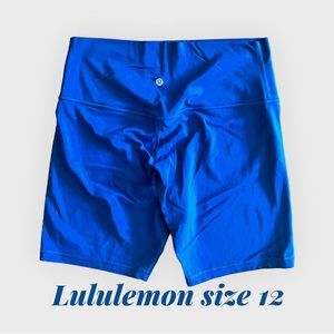 Lululemon size 12 align shorts 8”